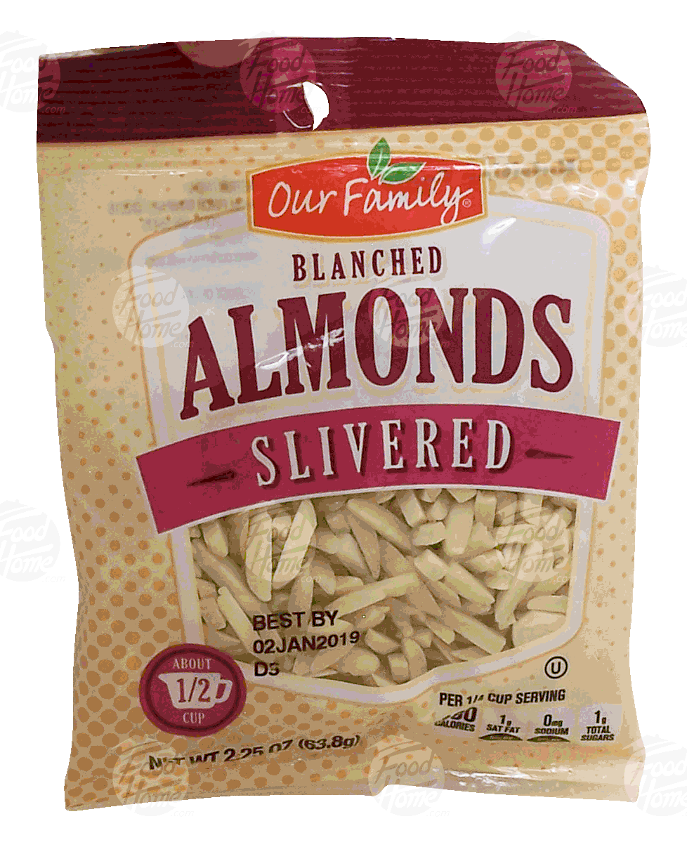 Our Family  slivered almonds, blanched Full-Size Picture